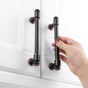 Oil Rubbed Bronze Cabinet Pulls - Bar Handle Set of 4
